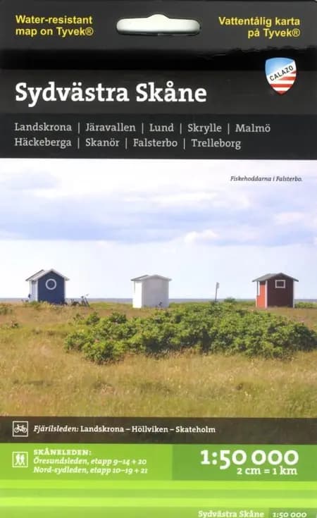 Sydvästra Skåne : 1:50 000 af Calazo