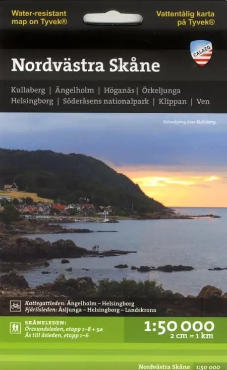 Nordvästra Skåne : 1:50 000 af Calazo