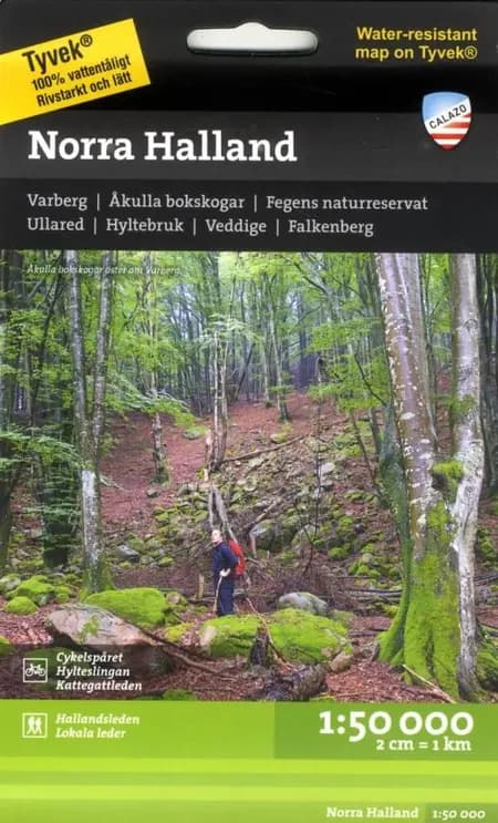 Norra Halland : 1:50 000 af Calazo