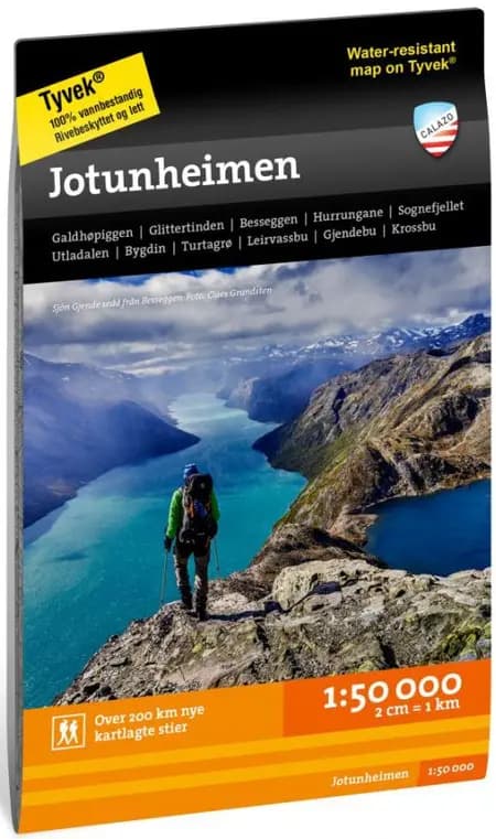 Jotunheimen 1:50 000 af Calazo