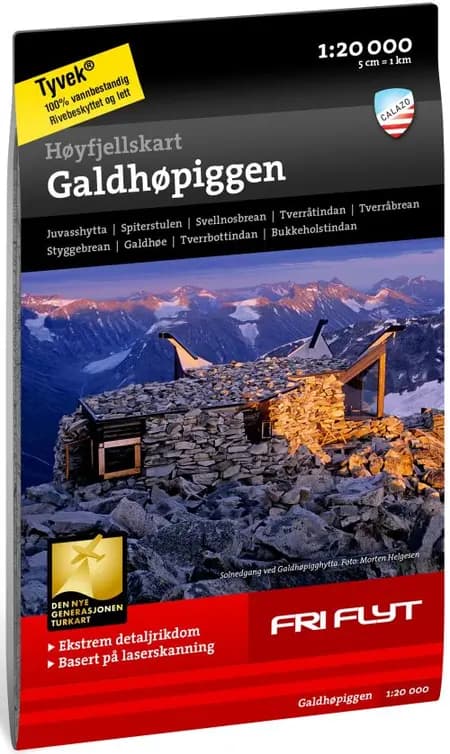 Galdhøpiggen 1:20 000 af Calazo