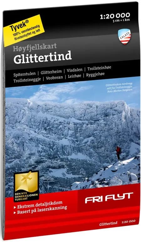 Glittertind 1:20 000 af Calazo