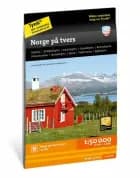 Norge på tvers (Stjørdal-Sylan) 1:50 000 af Calazo