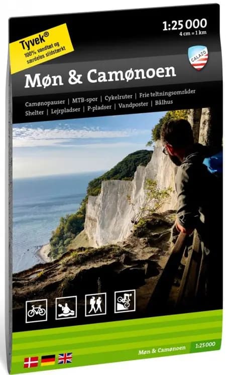 Møn & Camønoen 1:25 000 af Calazo