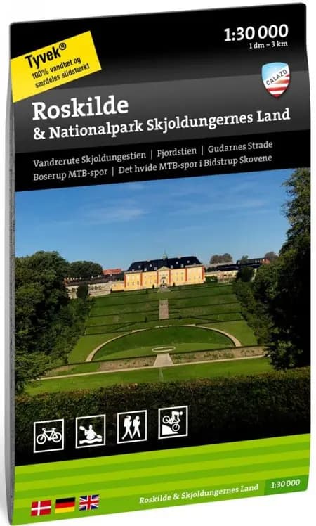 Roskilde & Nationalpark Skjoldungernes land 1:30 000 af Calazo