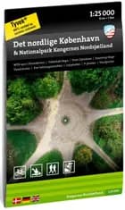 Det nordlige København & Nationalpark Kongernes Nordsjælland 1:25 000 af Calazo