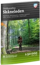 Skåneleden Outdooratlas : alle Skåneledens ruter med tilslutningsruter af Calazo