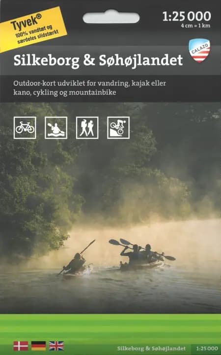 Silkeborg & Søhøjlandet 1:25 000 af Calazo