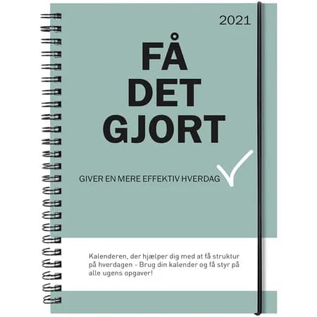 Få det gjort, A5 ugekalender 
