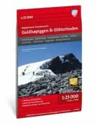Jotunheimen : Galdhøpiggen & Glittertinden 1:25 000