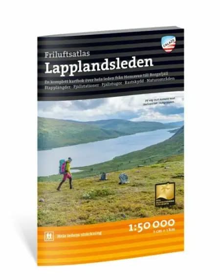 Friluftsatlas Lapplandsleden af Calazo