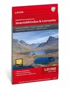 Jotunheimen : Smørstabbstindan & Leirvassbu 1:25.000 af Calazo