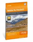 Røldal & Haukeli 1:50 000 af Calazo