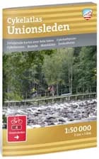 Cykelatlas Unionsleden 1:50 000 af Emma V. LarssonDen nationella cykelleden U og Johan Ek-Larsson