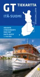 Itä-Suomi : tiekartta, vägkarta