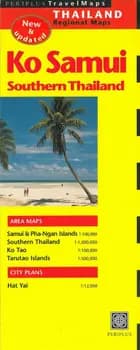 Ko Samui - Southern Thailand, Periplus Travel Map