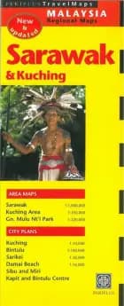 Sarawak & Kuching, Malaysia Regional Maps