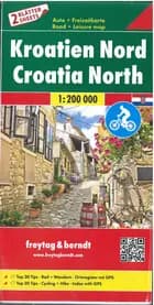 Freytag Road & Cycle Route Set Croatia North - Croatia South - Freytag & Berndt