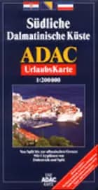 Südliche Dalmatinische Küste - Aadac Urlaubskarte