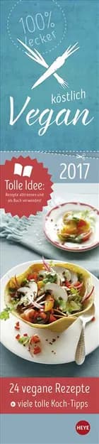 Köstlich vegan Planer 2017
