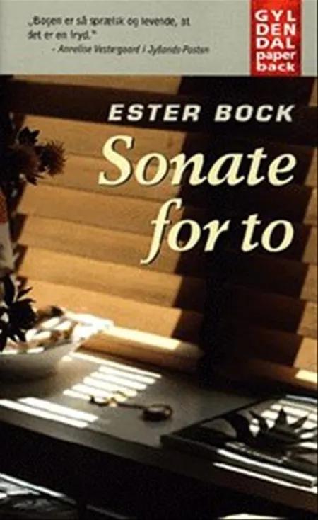 Sonate for to af Ester Bock