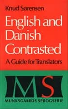 English and danish contrast