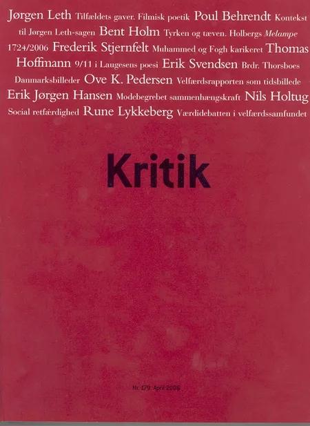 KRITIK, 39. årgang, 179 af Lasse Horne Kjældgaard