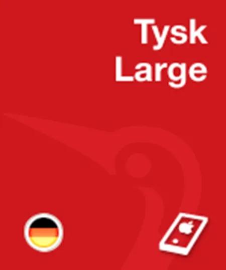 Gyldendals Tysk Ordbog - Large af Holm Fleischer