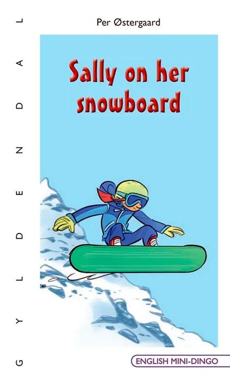 Sally on her snowboard af Per Østergaard