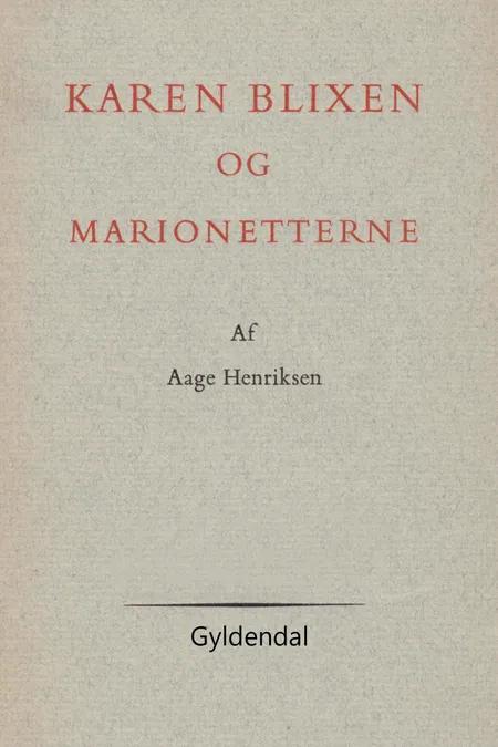 Karen Blixen og marionetterne af Aage Henriksen