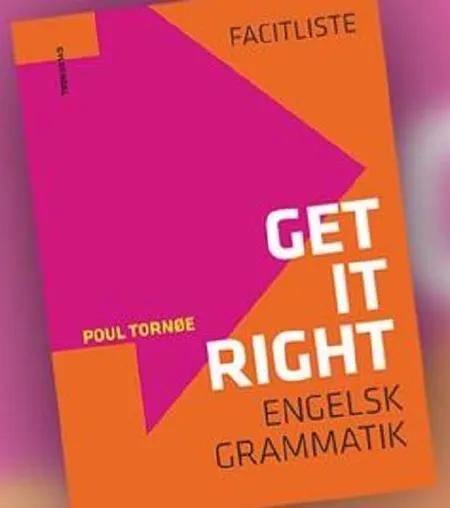 Get it right af Poul Tornøe