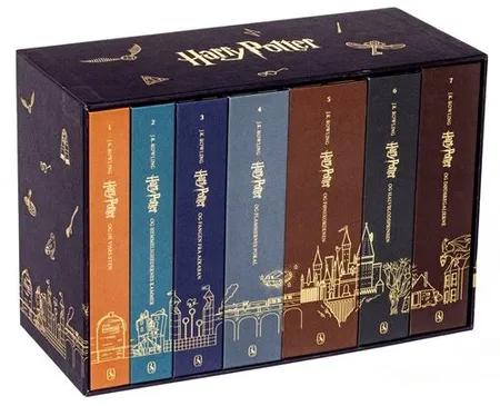 Harry Potter 1-7 - 25 års jubilæumsudgaver i bokssæt af J.K. Rowling