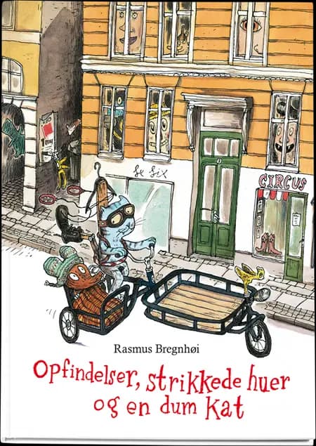 Mis & Mus - Kødbensgravemaskinen, en strikket hue - og And af Rasmus Bregnhøi