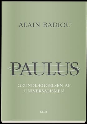 Paulus af Alain Badiou