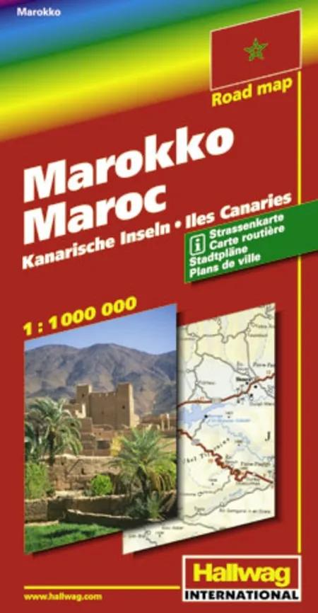 Hallwag, vejkort, Marokko/Kanariske øer 
