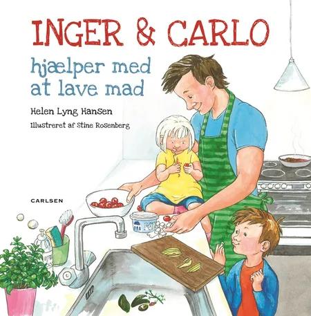 Inger & Carlo hjælper med at lave mad af Helen Lyng Hansen