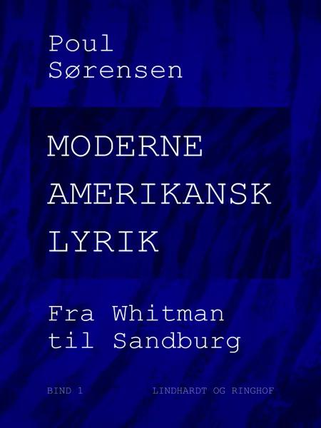 Moderne amerikansk lyrik af Poul Sørensen