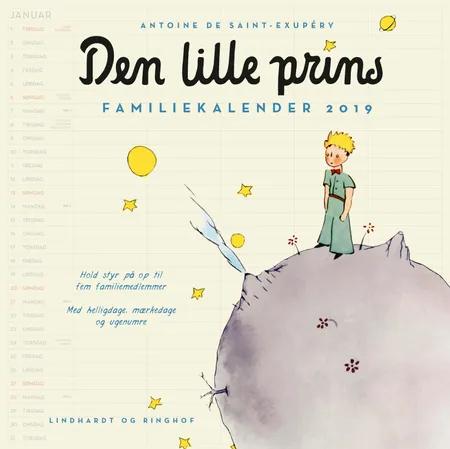 Den lille prins, familiekalender 2019 af Antoine de Saint-Exupéry