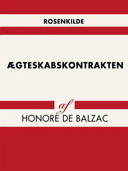 Ægteskabskontrakten af Honoré de Balzac