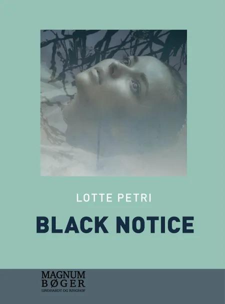 Black notice af Lotte Petri