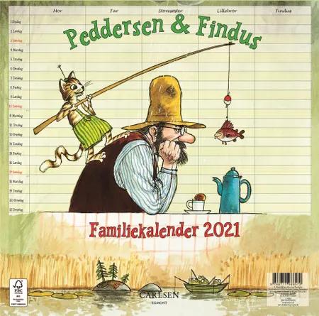 Peddersen & Findus - familiekalender 2021 af Sven Nordqvist