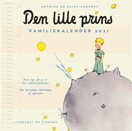 Den lille prins, familiekalender 2021 af Antoine de Saint-Exupéry
