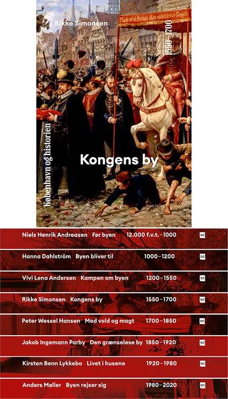 København og historien | Bind 1-8 samlet af Niels Henrik Andreasen