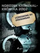Utredning av dödsorsak