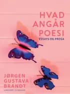 Hvad angår poesi