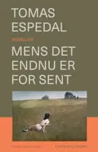 Mens det endnu er for sent