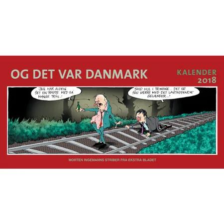 Og det var Danmark - kalender 2018 af Morten Ingemann