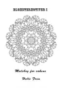 Blomstermotiver I Malebog for voksne