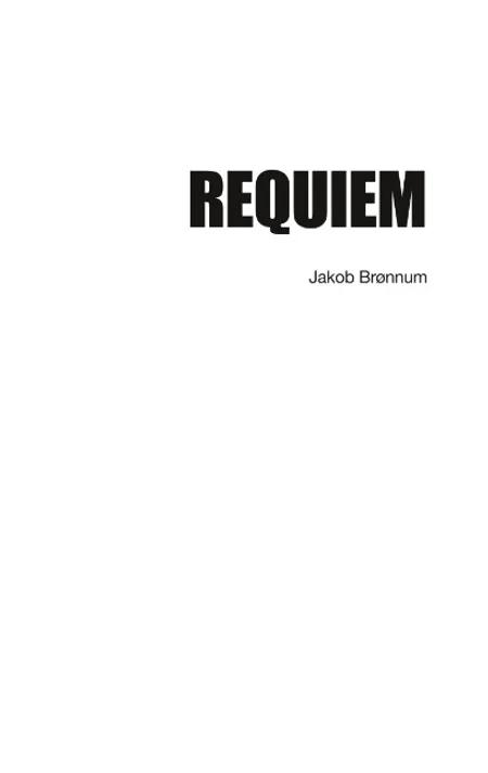 Requiem af Jakob Brønnum