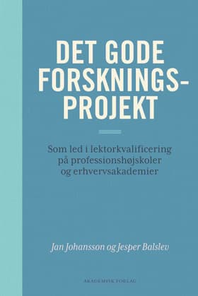 Det gode forskningsprojekt af Jesper Balslev